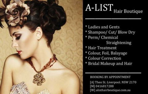 Alist Hair Boutique - Hairdresser Find 0