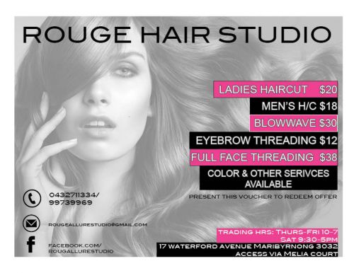 Rouge Allure Studio Maribyrnong
