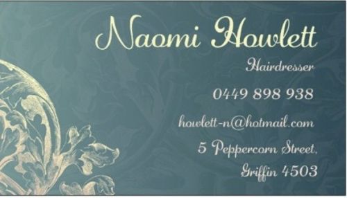 Naomi Howlett Hairdresser Griffin