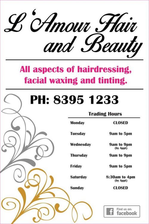 L'Amour Hair and Beauty Hope Valley Hope Valley