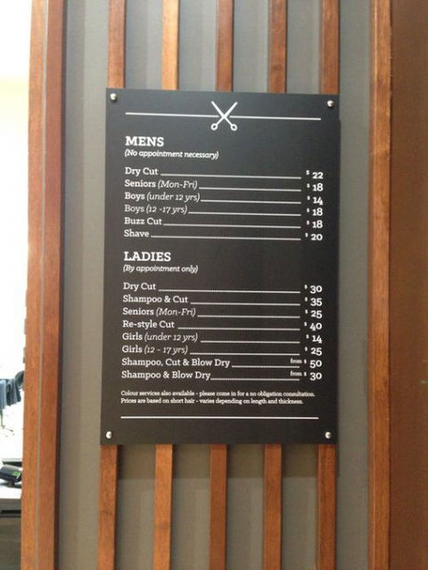 Scissors Taper Cut - Hairdresser Find 0