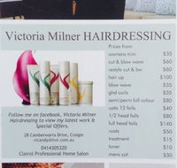 Victoria Milner Hairdressing - Hairdresser Find