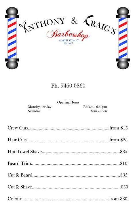 Anthony & Craig's Barbershop - Hairdresser Find 0